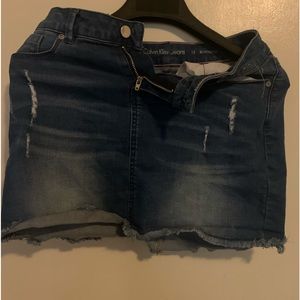 Girls denim skirt